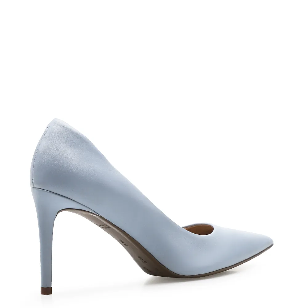 Scarpin Classic Couro Azul - imagem 3