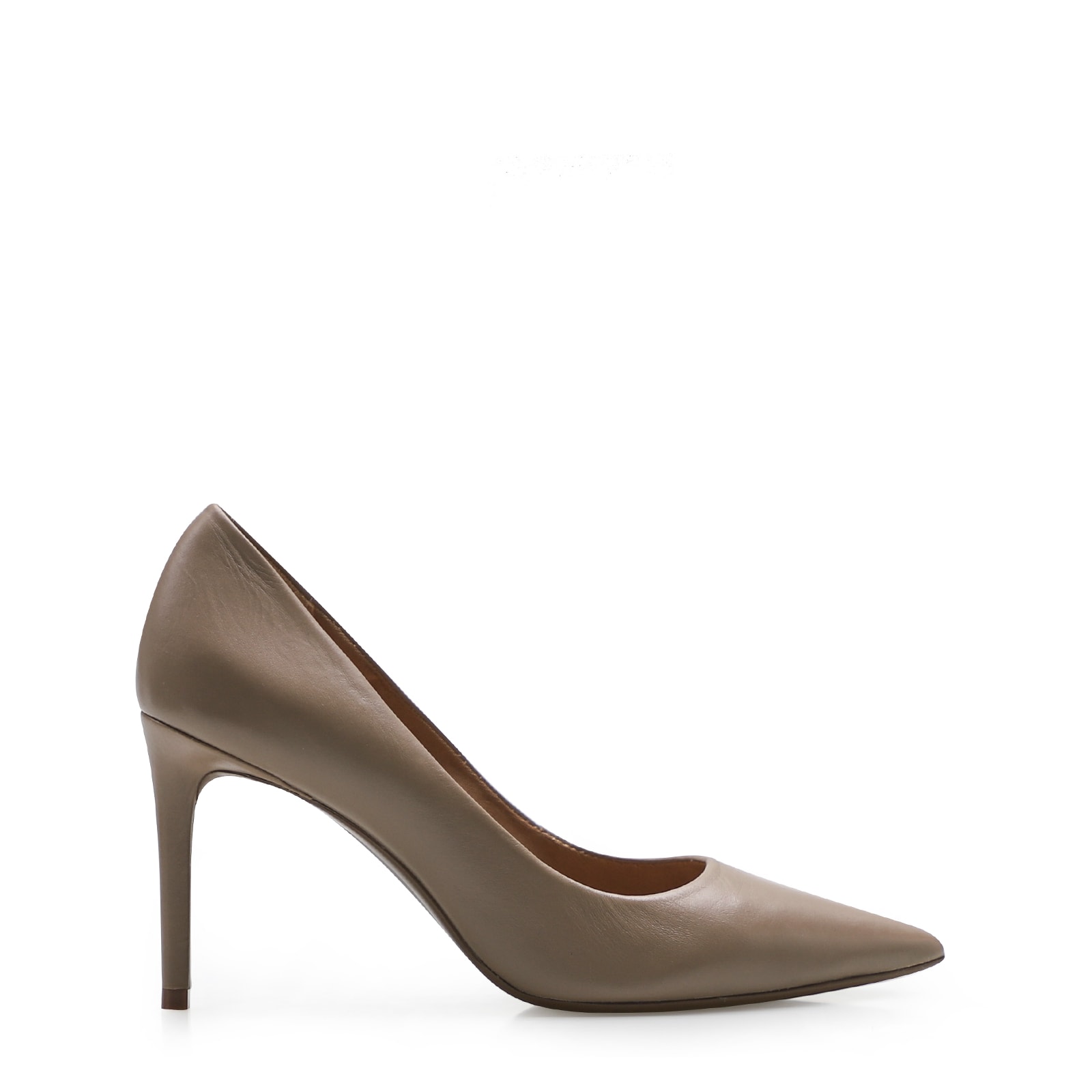 Scarpin Classic Couro Bege