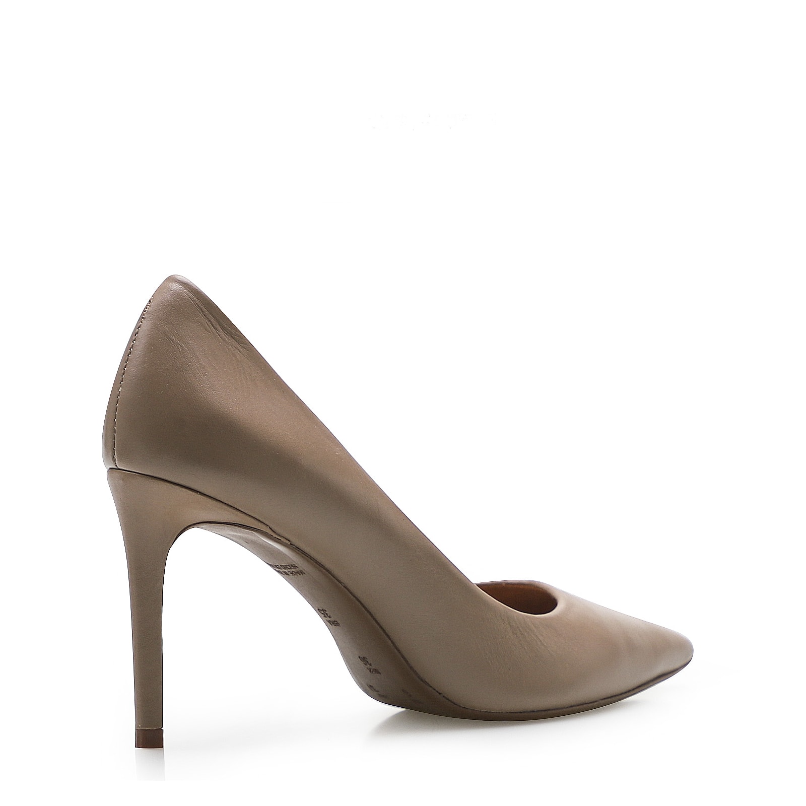 Scarpin Classic Couro Bege