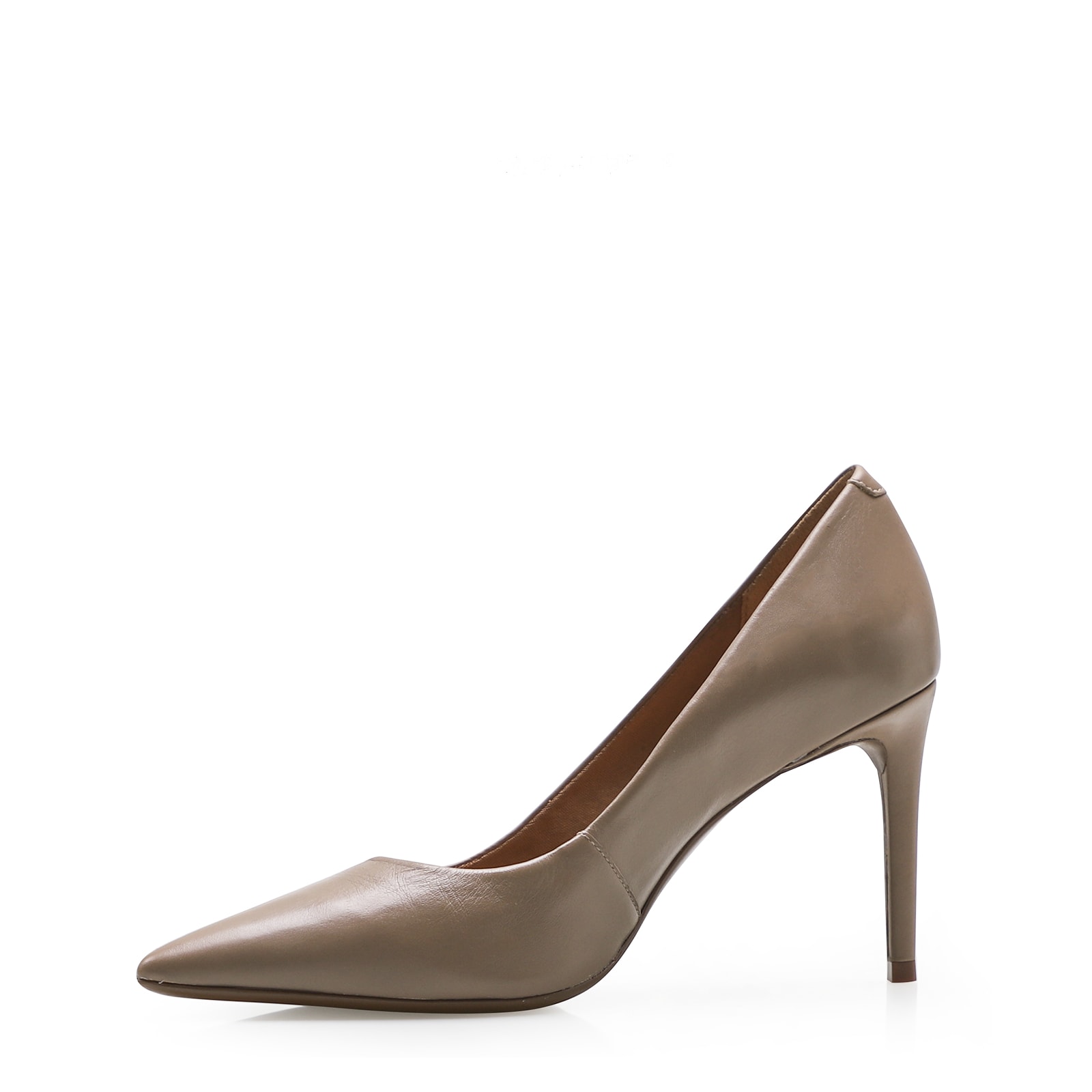 Scarpin Classic Couro Bege