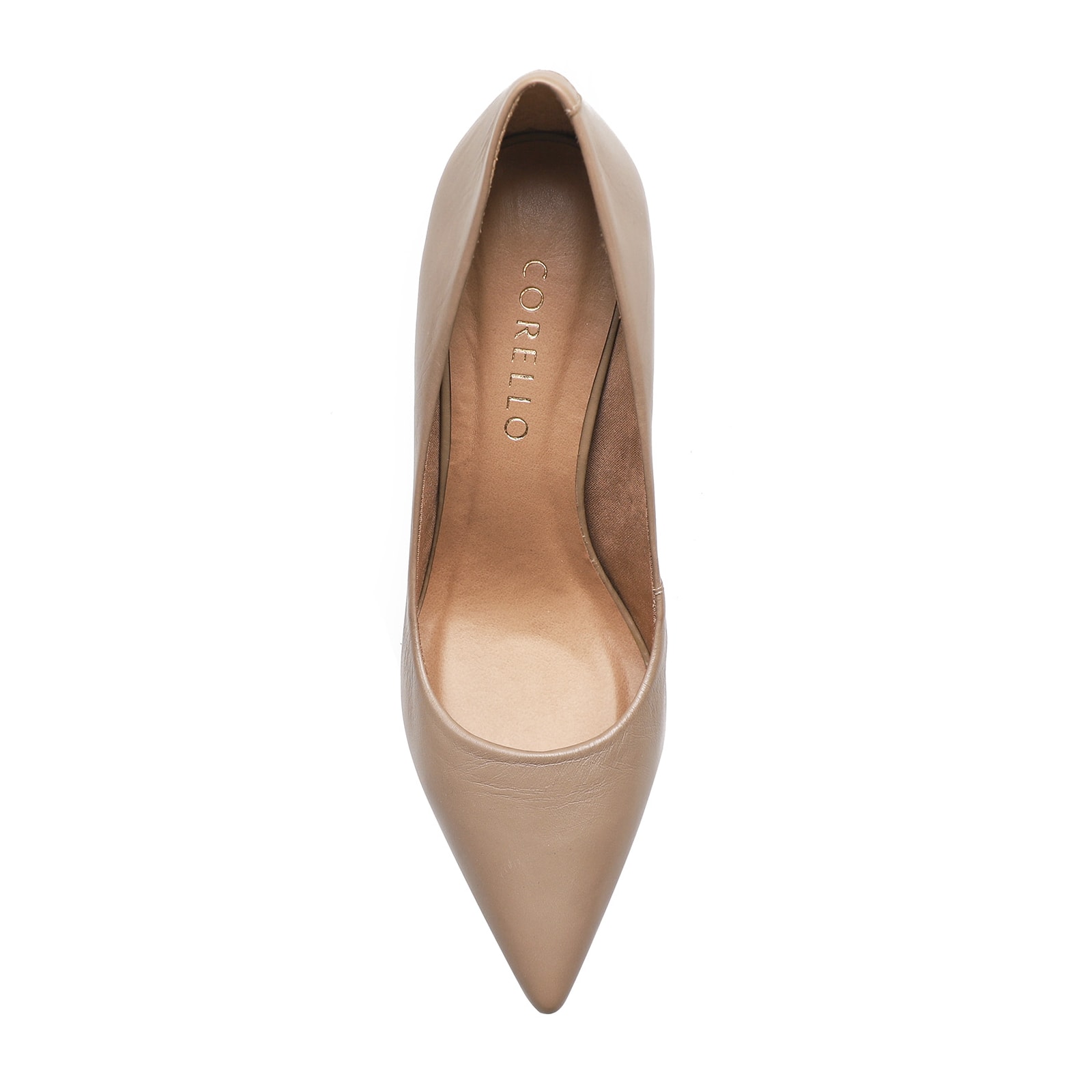 Scarpin Classic Couro Bege