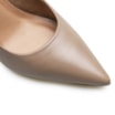 Scarpin Classic Couro Bege - imagem 7