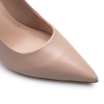 Scarpin Classic Couro Bege - imagem 7