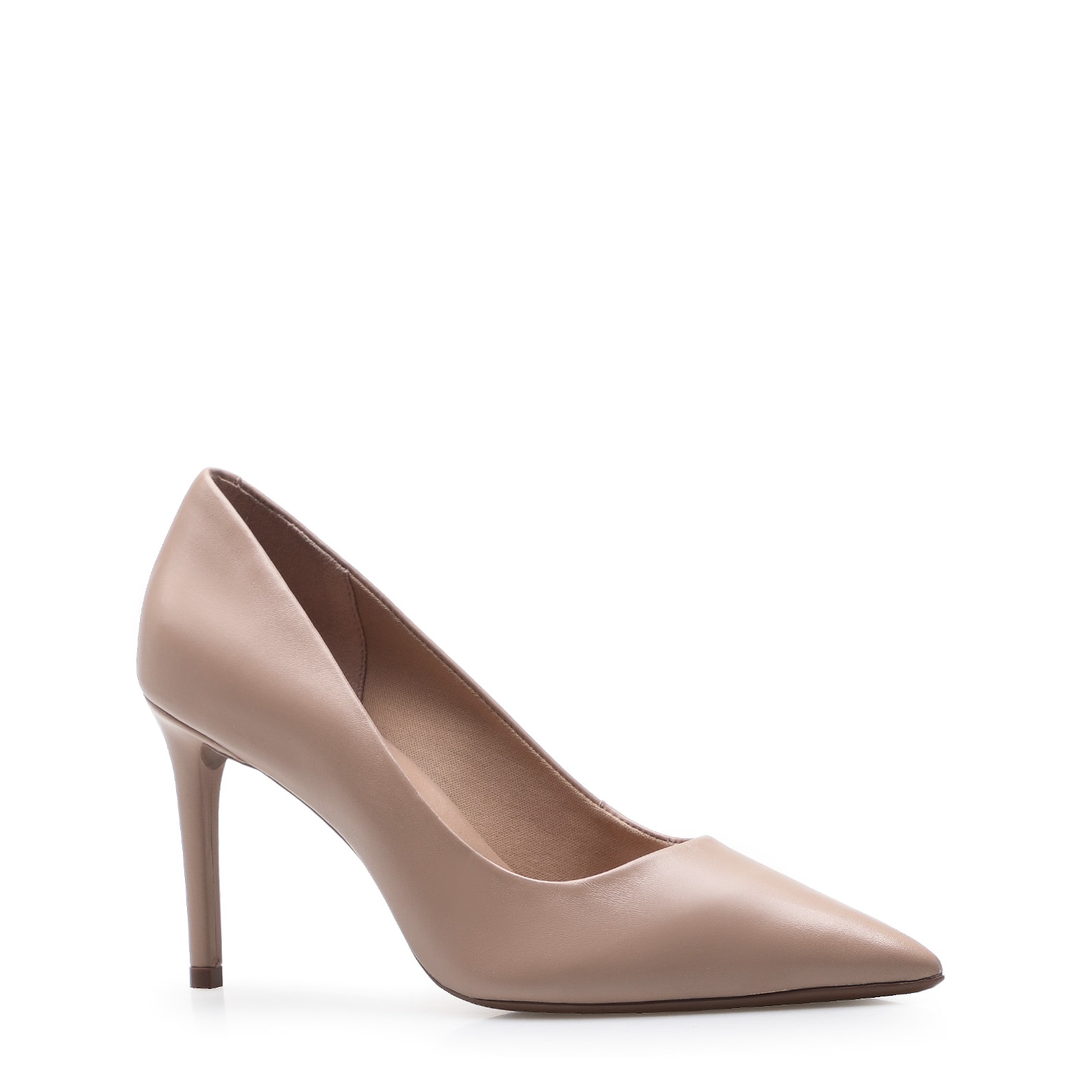 Scarpin Classic Couro Bege