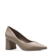 Scarpin Classic Couro Bege - imagem 1