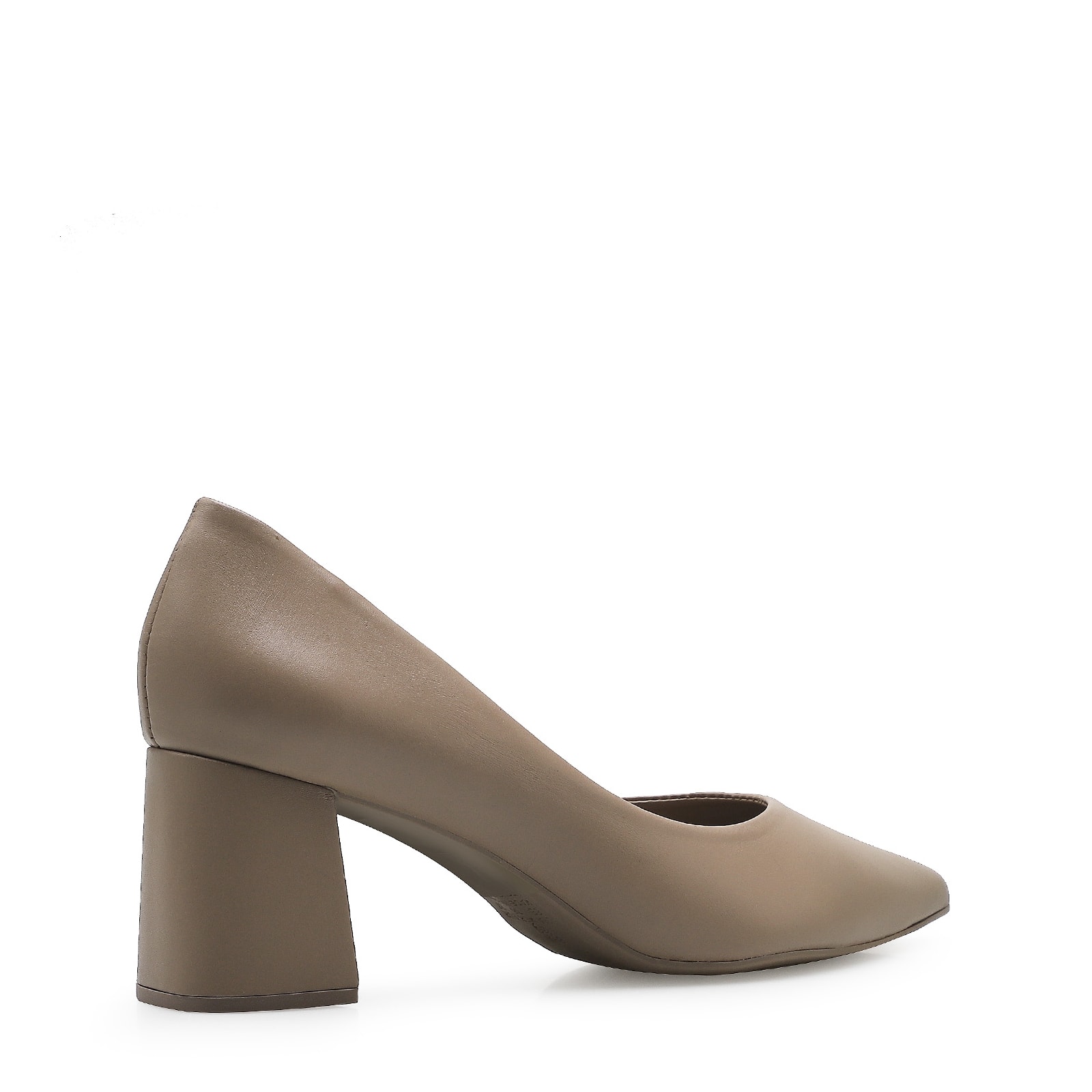 Scarpin Classic Couro Bege