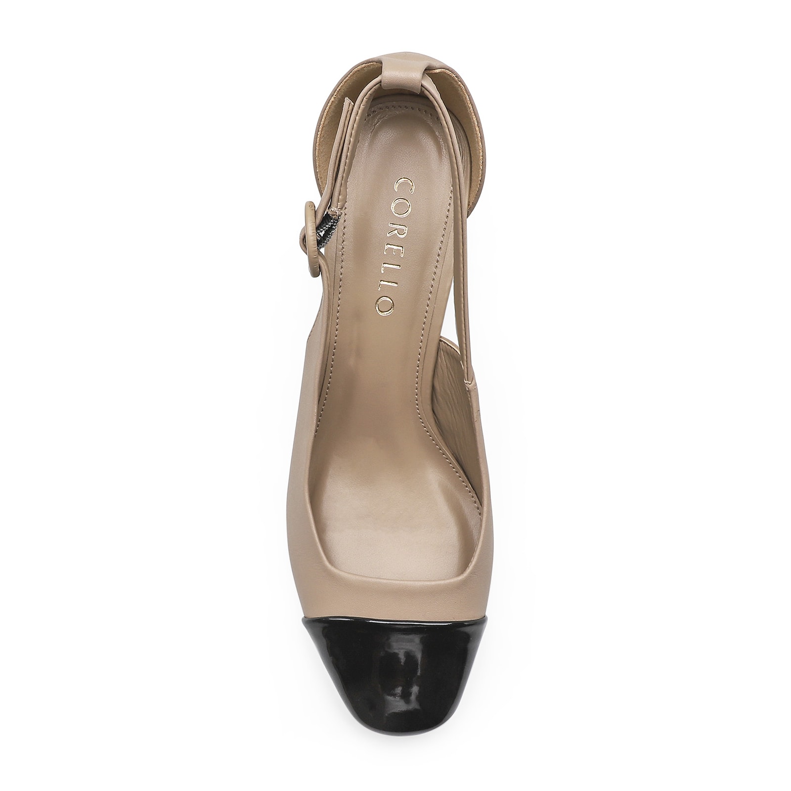 Scarpin Classic Couro Bege
