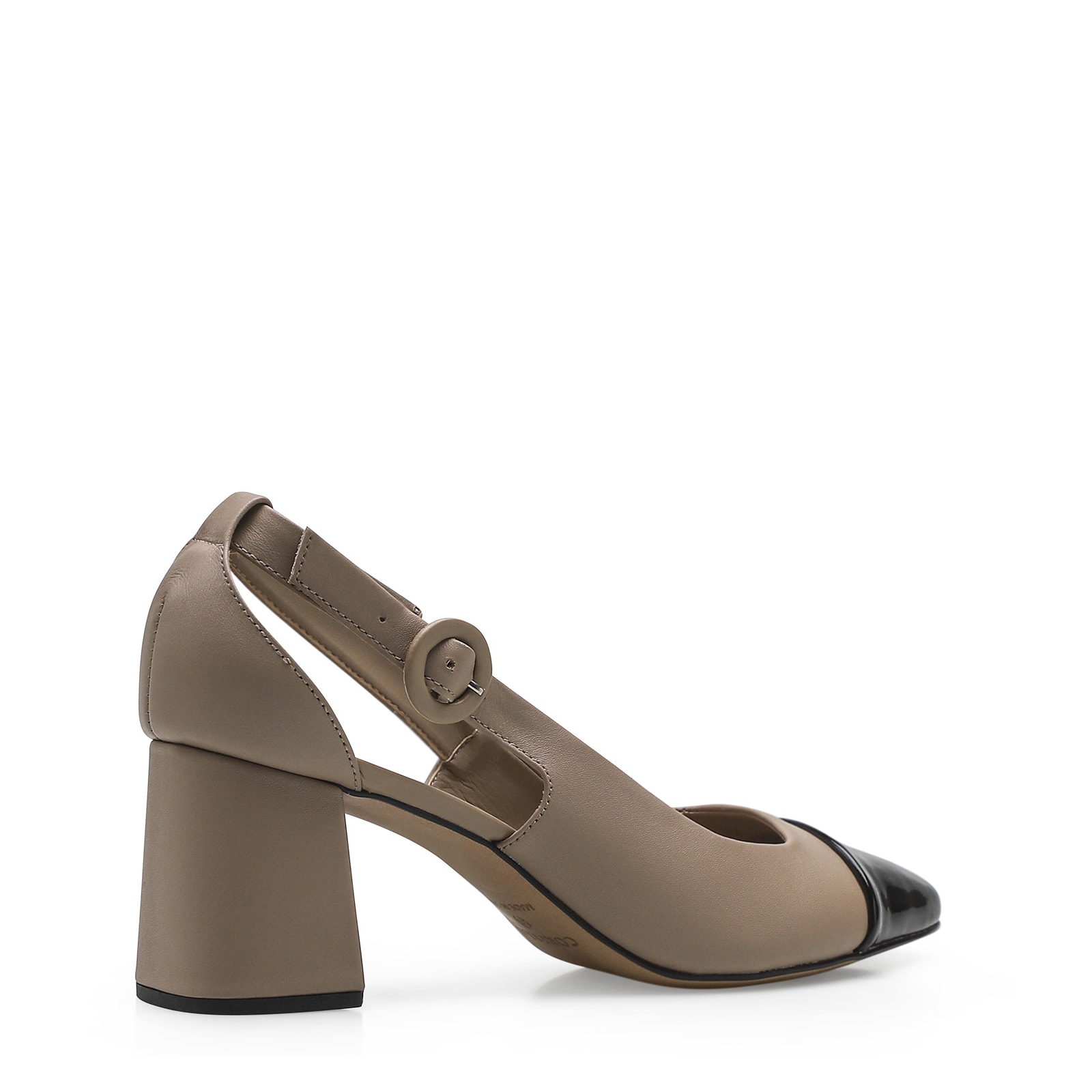 Scarpin Classic Couro Bege