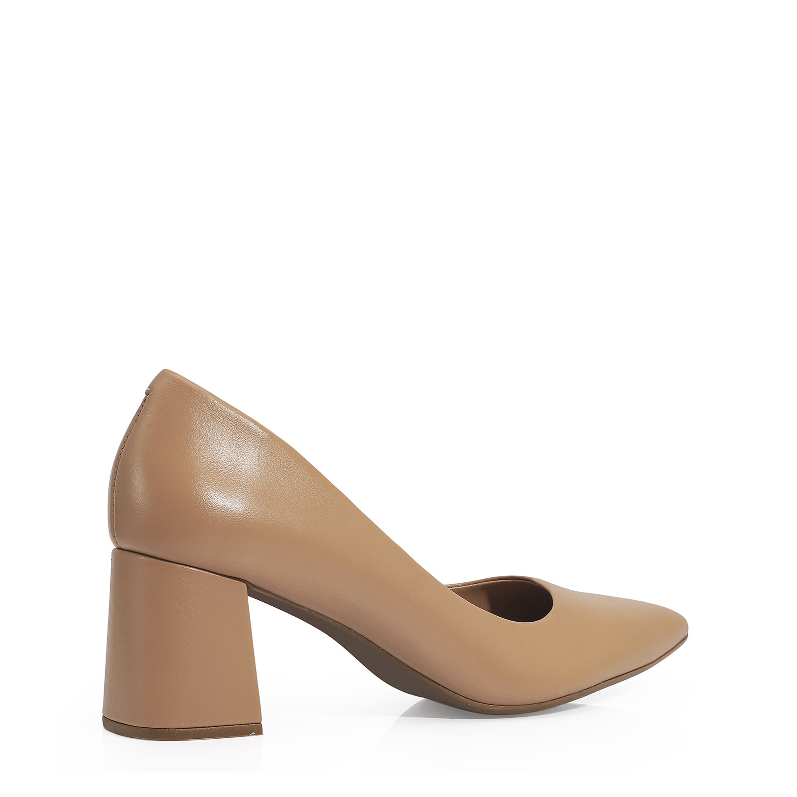 Scarpin Classic Couro Bege