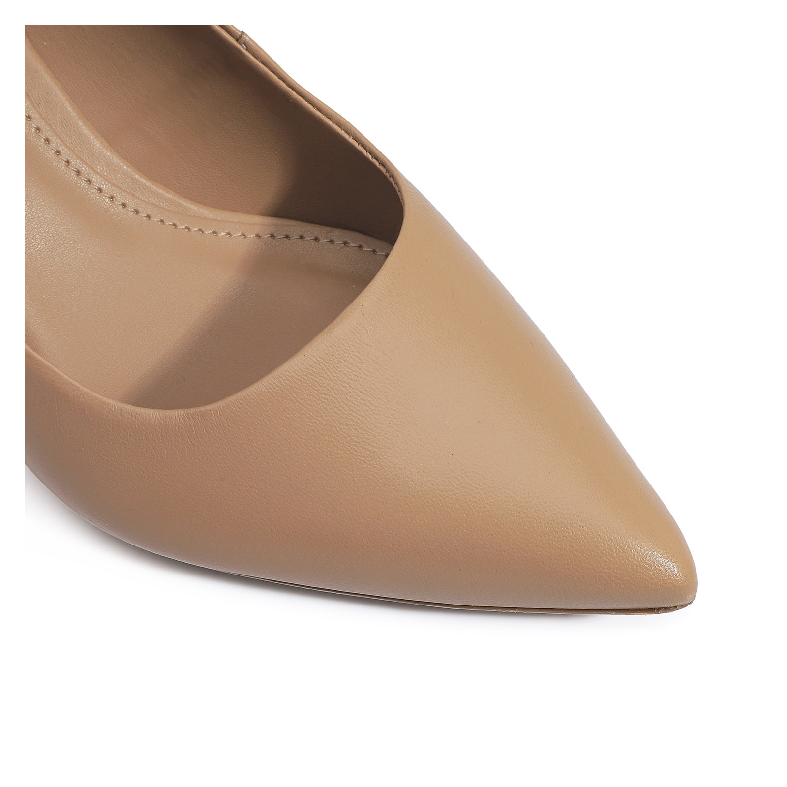 Scarpin Classic Couro Bege