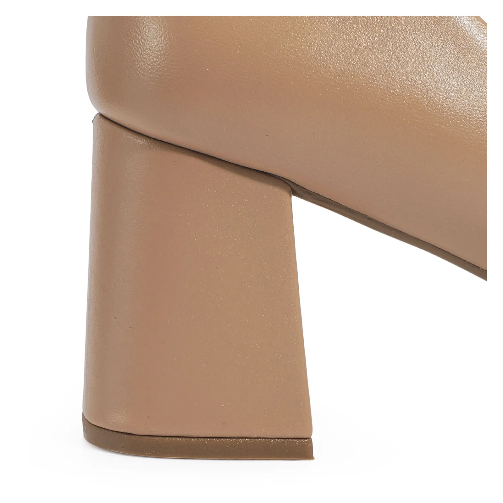 Scarpin Classic Couro Bege