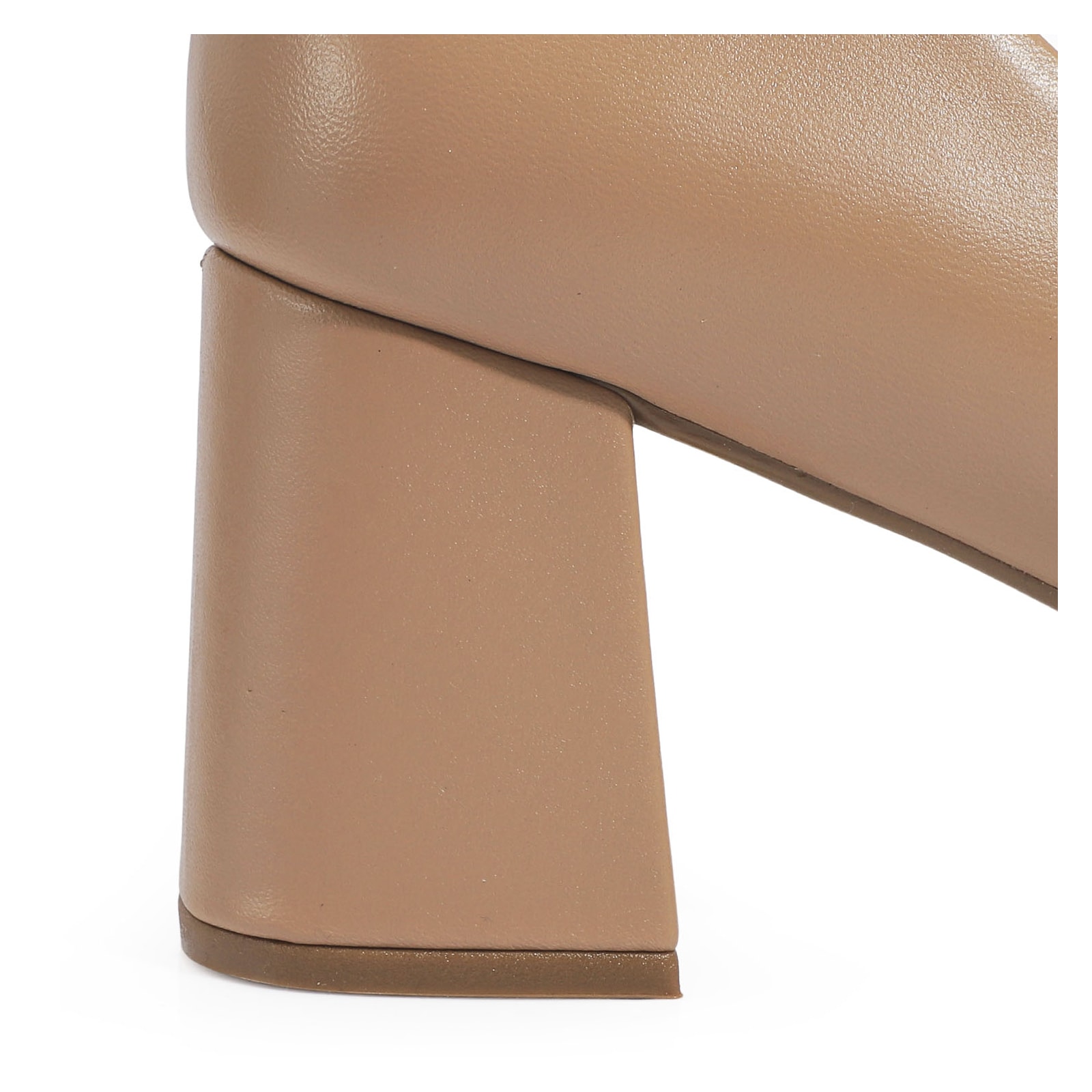 Scarpin Classic Couro Bege