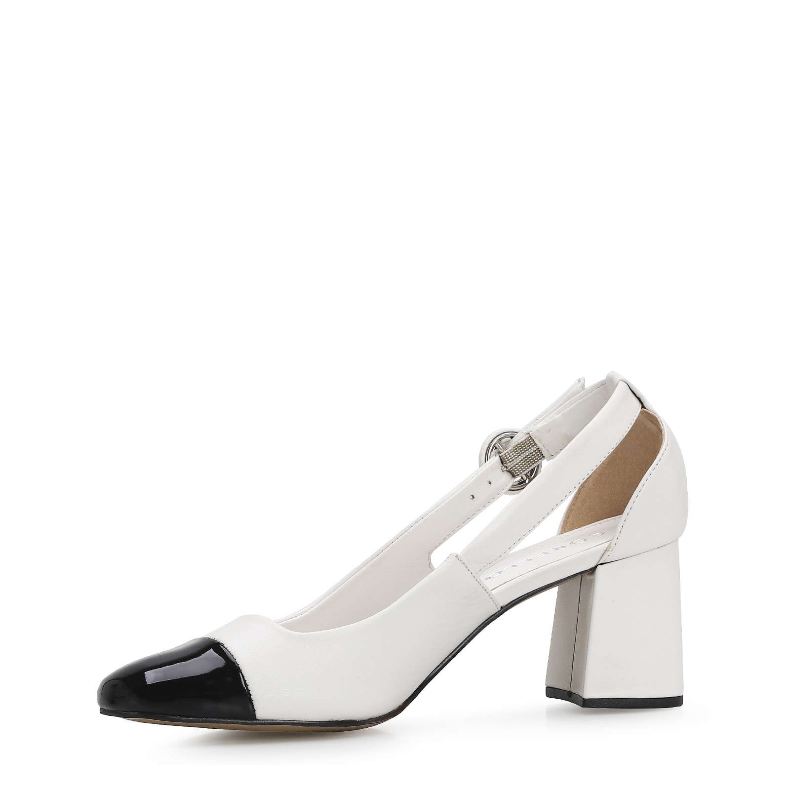 Scarpin Classic Couro Branco