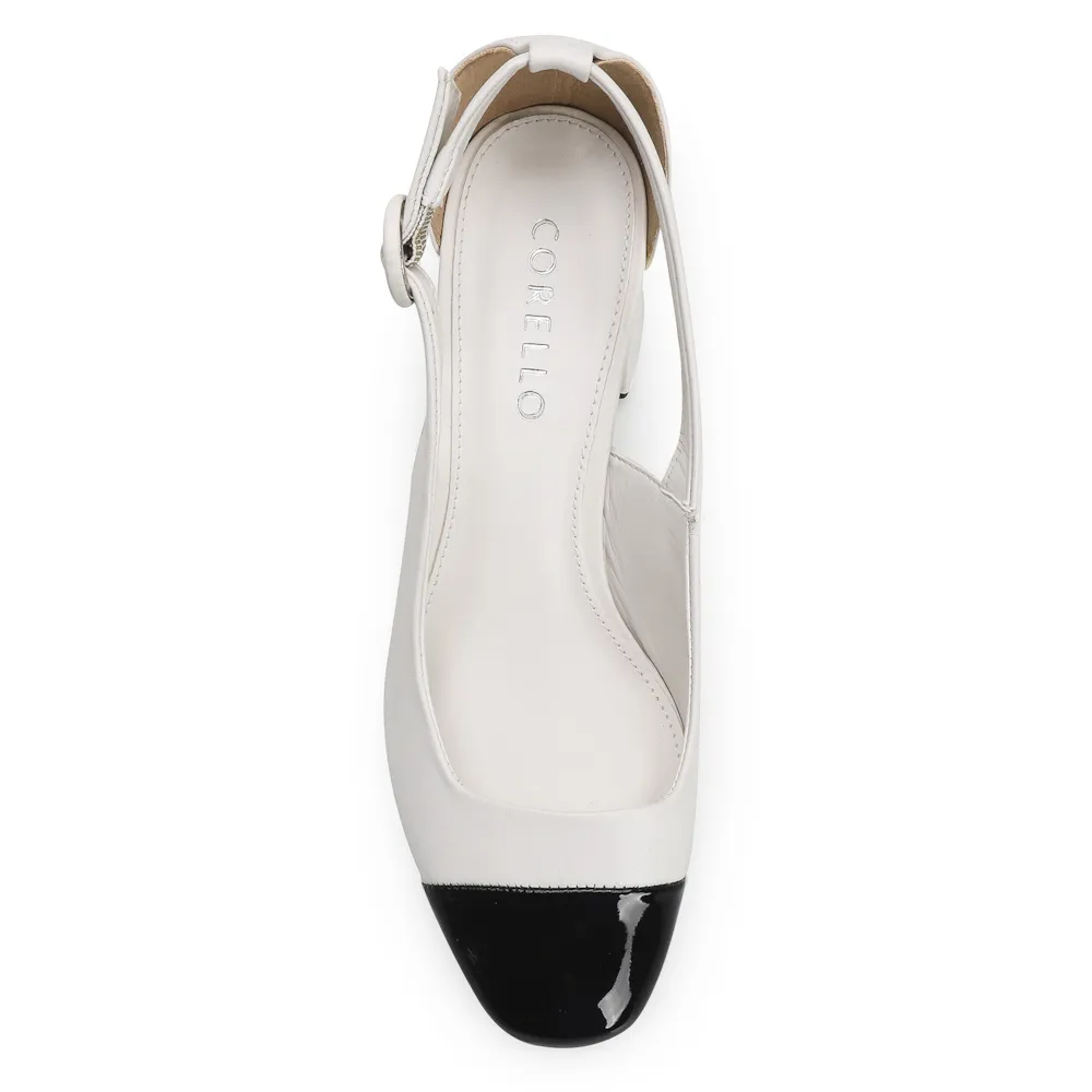 Scarpin Classic Couro Branco - imagem 5