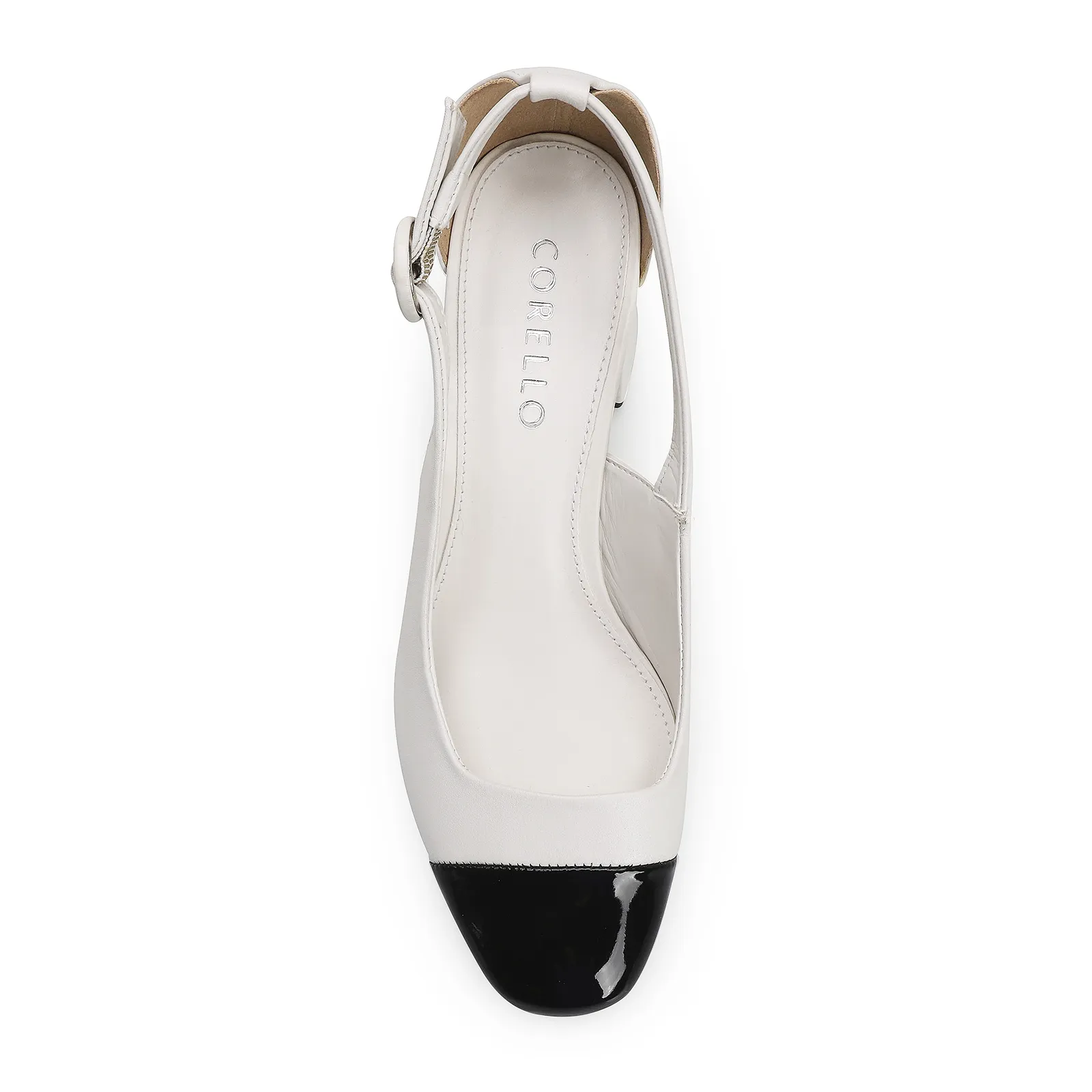 Scarpin Classic Couro Branco