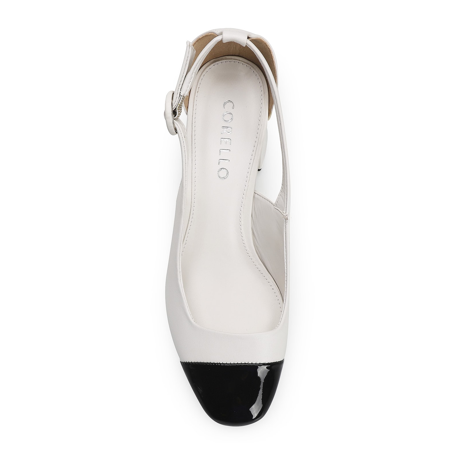 Scarpin Classic Couro Branco