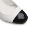 Scarpin Classic Couro Branco - imagem 6