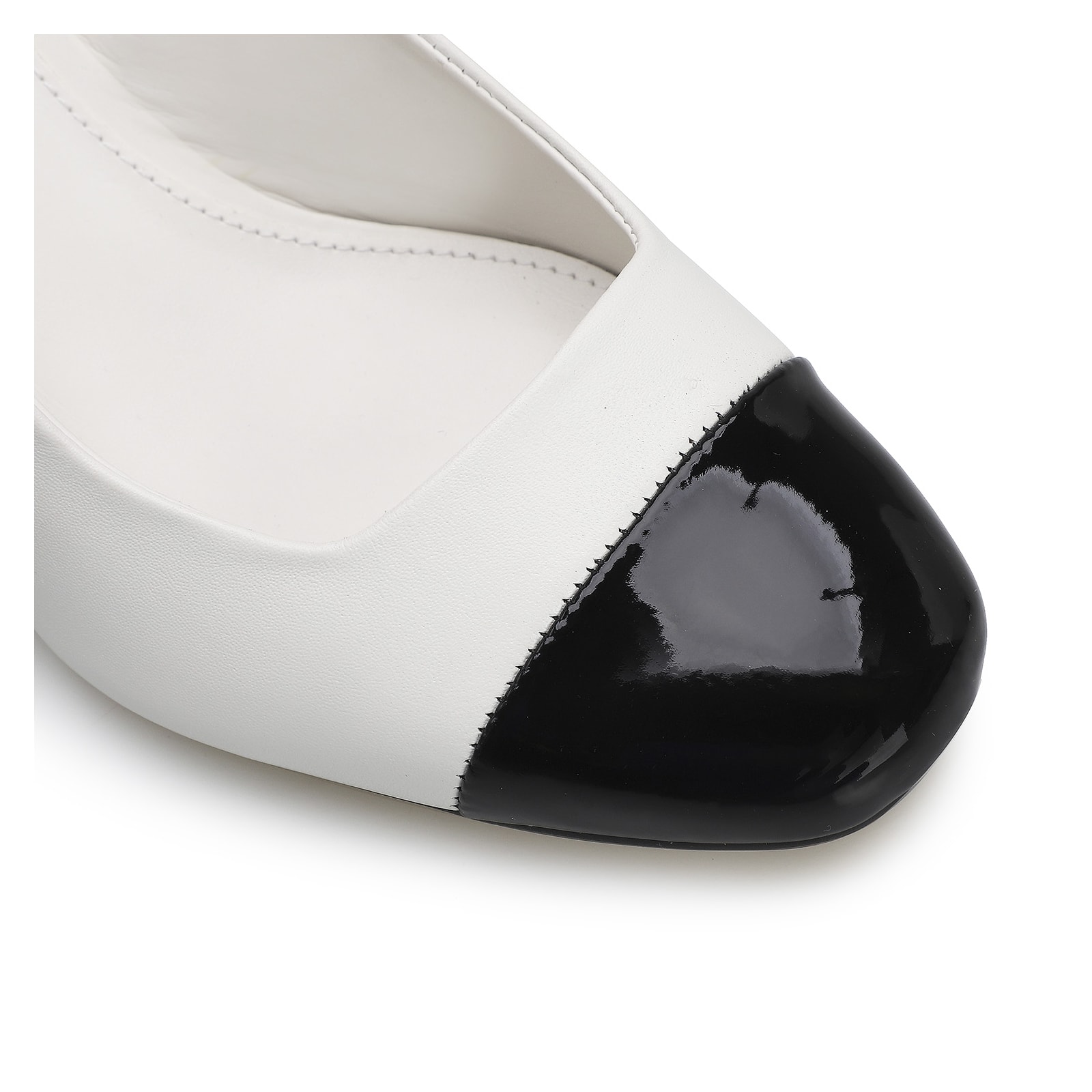 Scarpin Classic Couro Branco