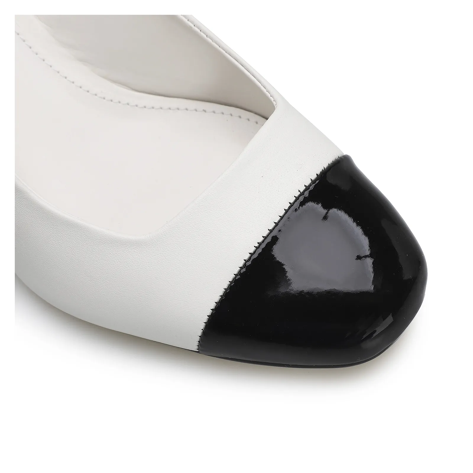 Scarpin Classic Couro Branco