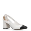 Scarpin Classic Couro Branco - imagem 1