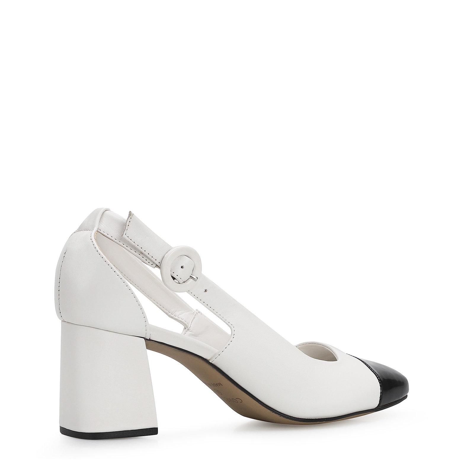 Scarpin Classic Couro Branco