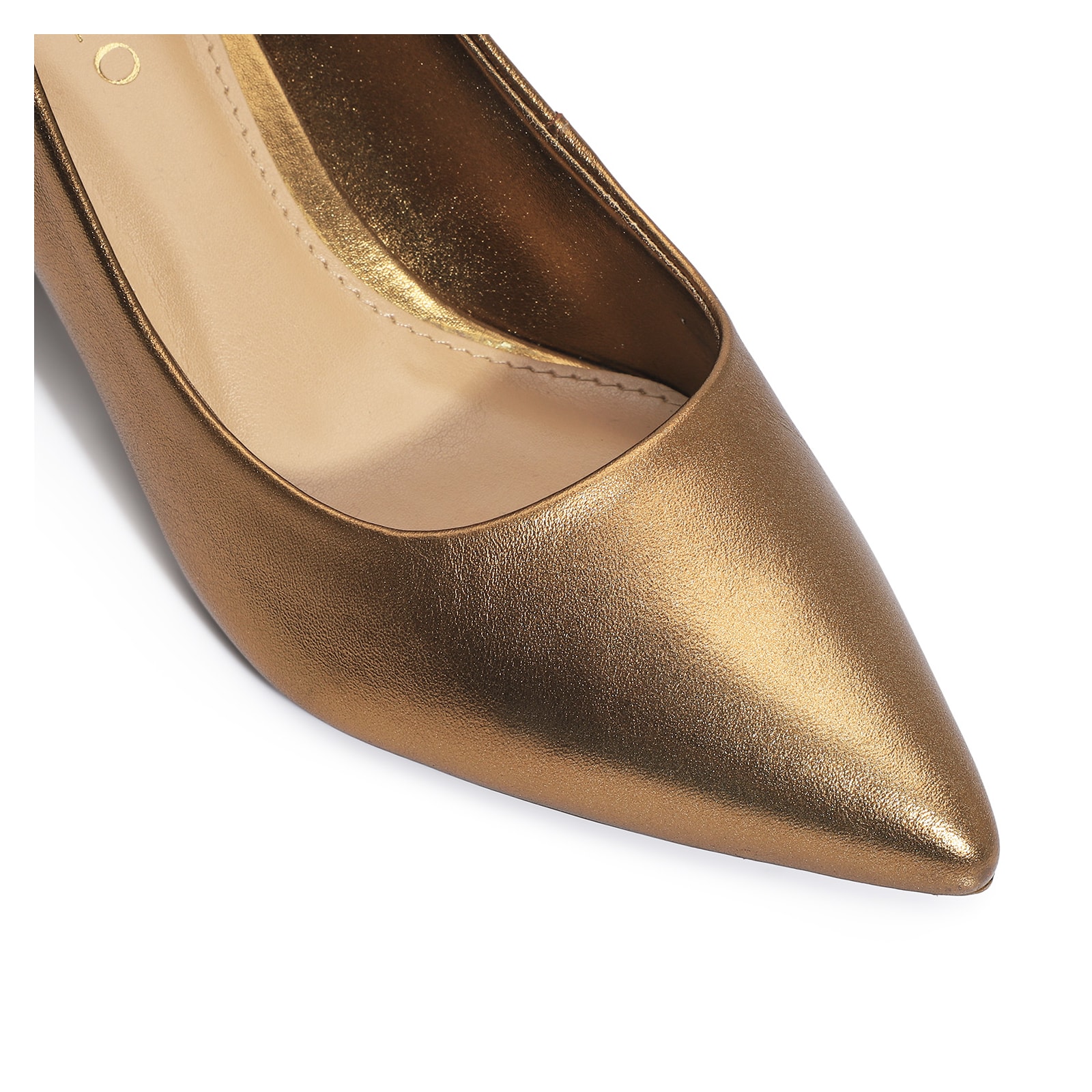 Scarpin Classic Couro Bronze