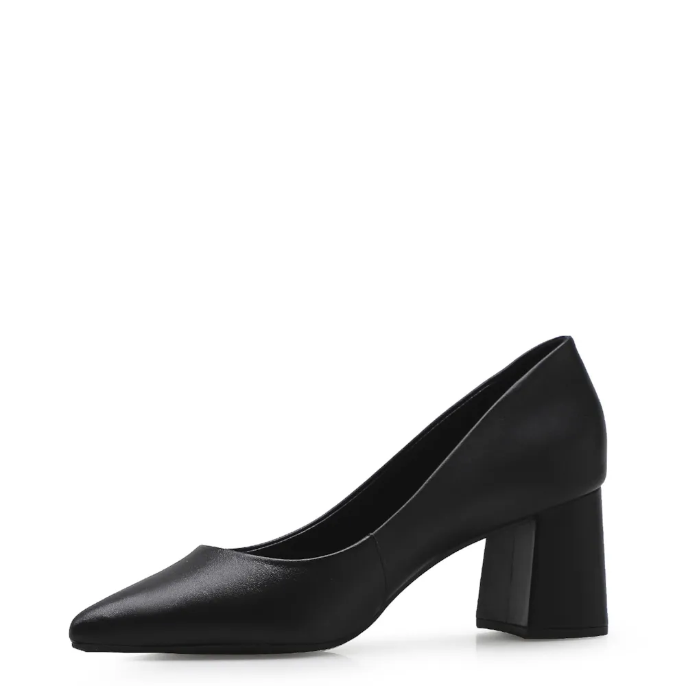 Scarpin Classic Couro Preto - imagem 4