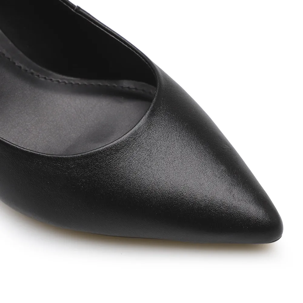Scarpin Classic Couro Preto - imagem 6