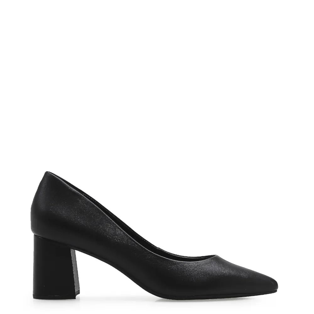 Scarpin Classic Couro Preto - imagem 2