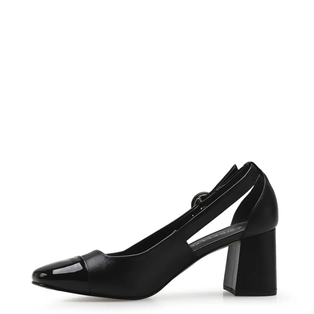 Scarpin Classic Couro Preto - imagem 5