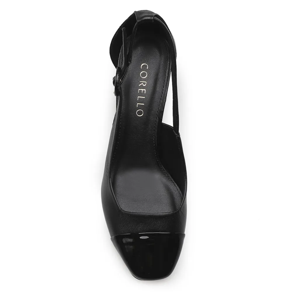 Scarpin Classic Couro Preto - imagem 6