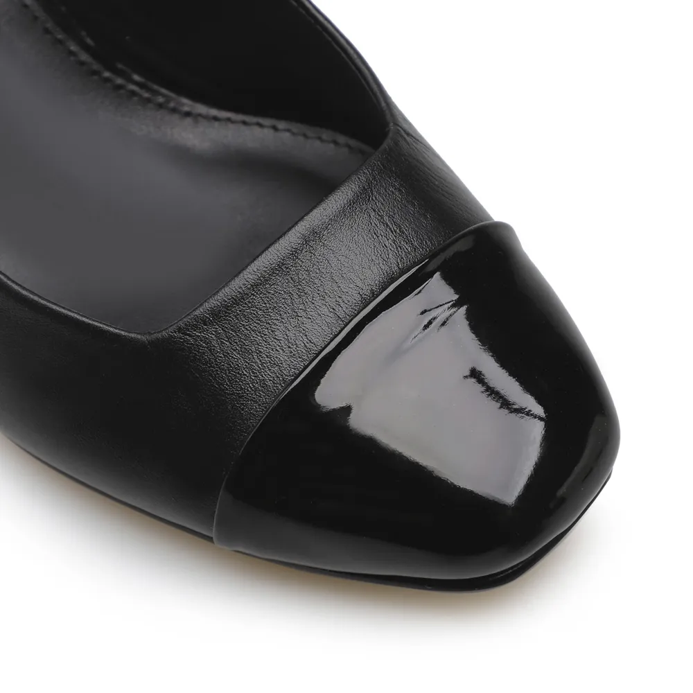 Scarpin Classic Couro Preto - imagem 7