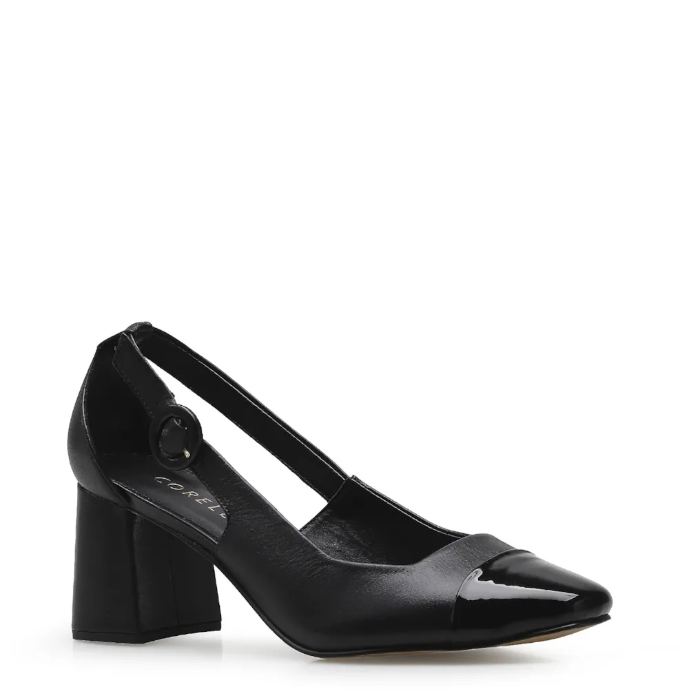 Scarpin Classic Couro Preto