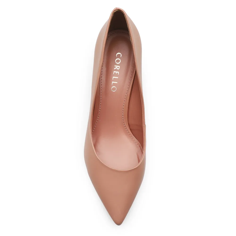Scarpin Classic Couro Rosa - imagem 5