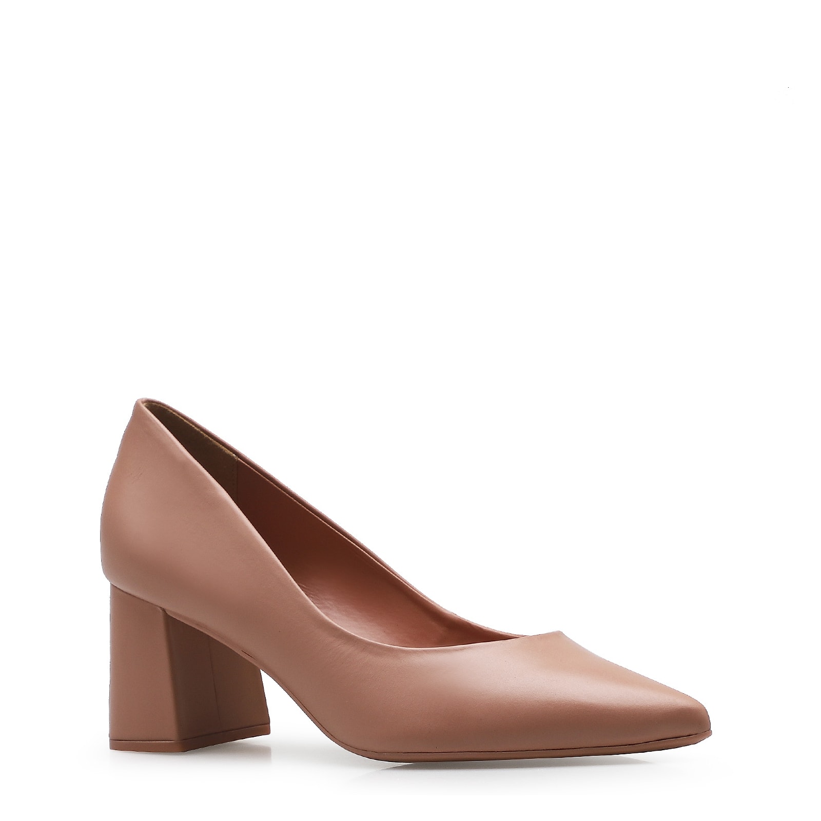 Scarpin Classic Couro Rosa