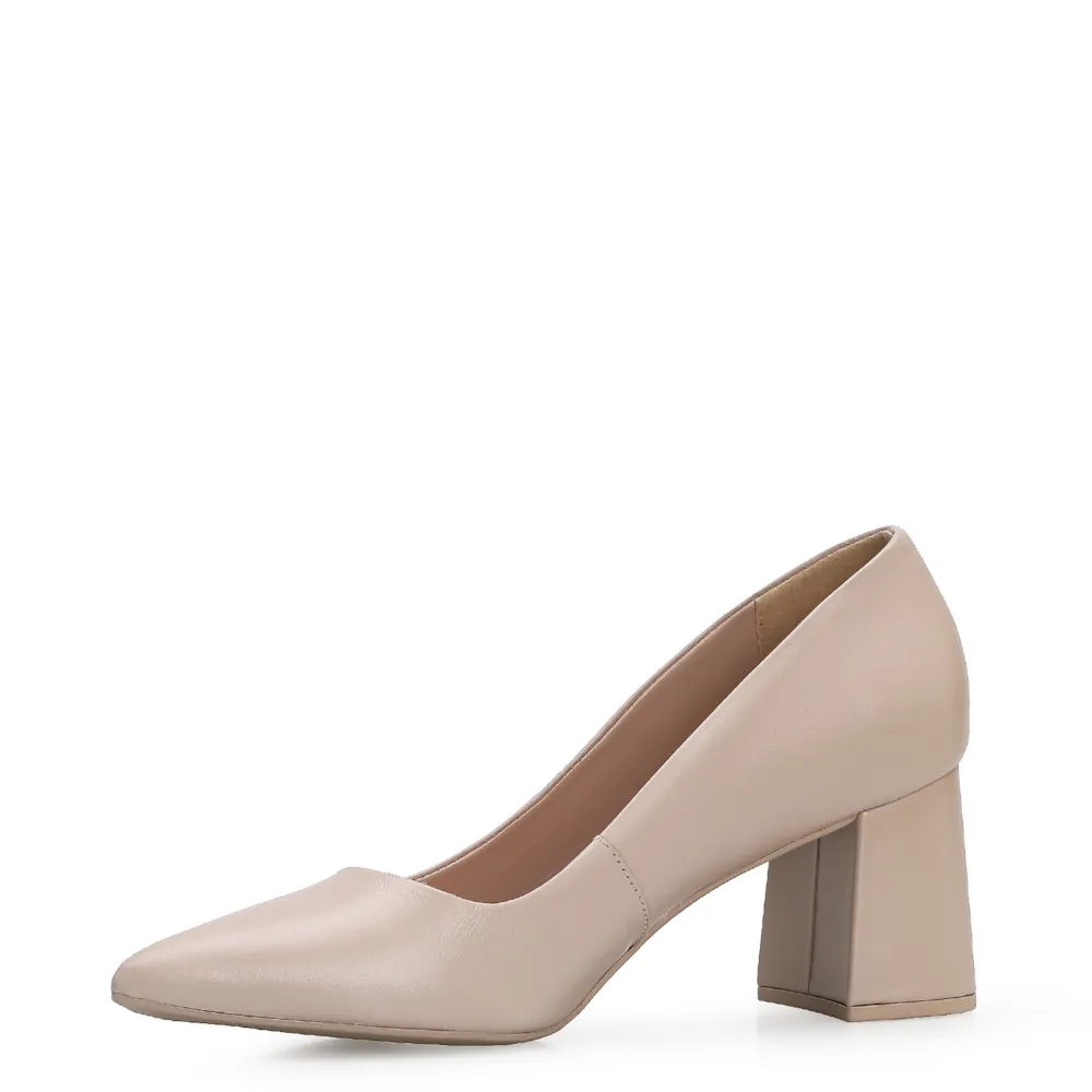 Scarpin Classic Couro Rosado - imagem 4