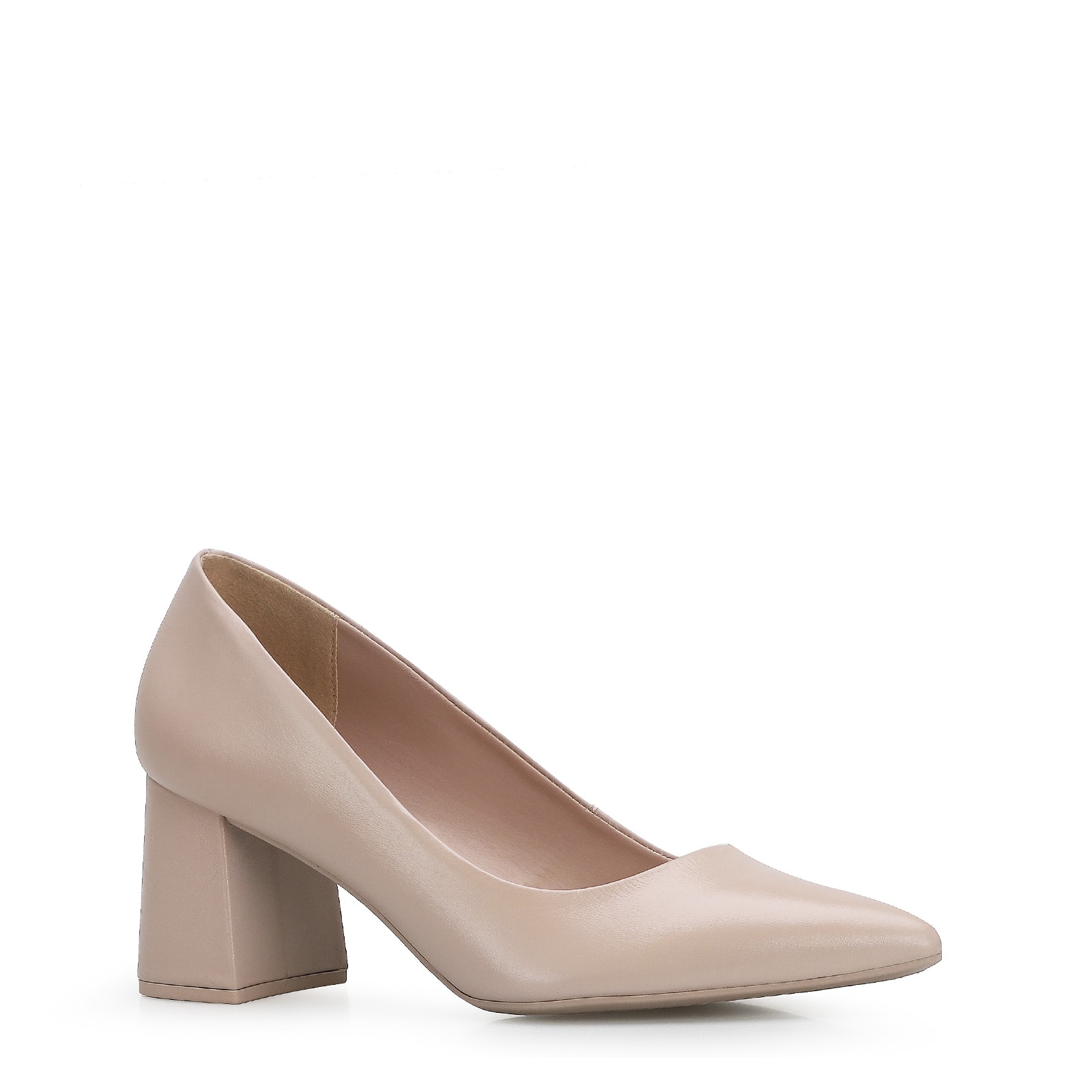 Scarpin Classic Couro Rosado