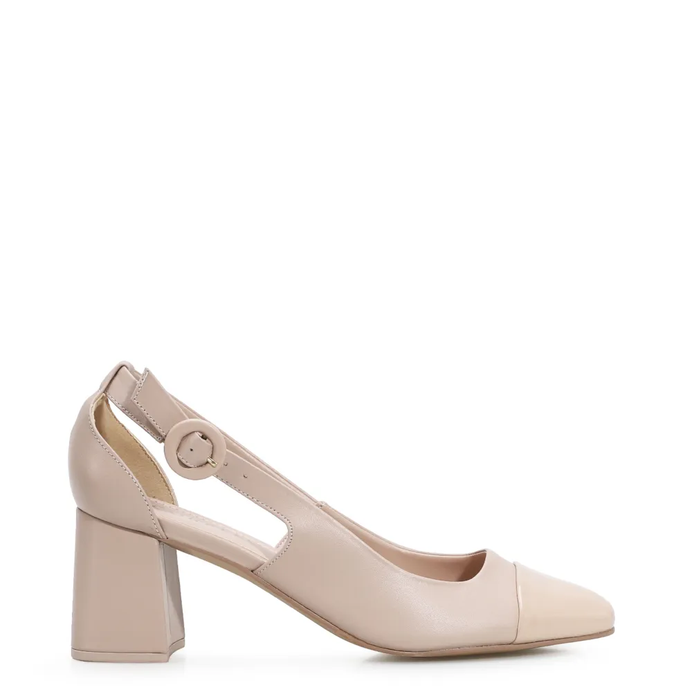 Scarpin Classic Couro Rosado - imagem 3