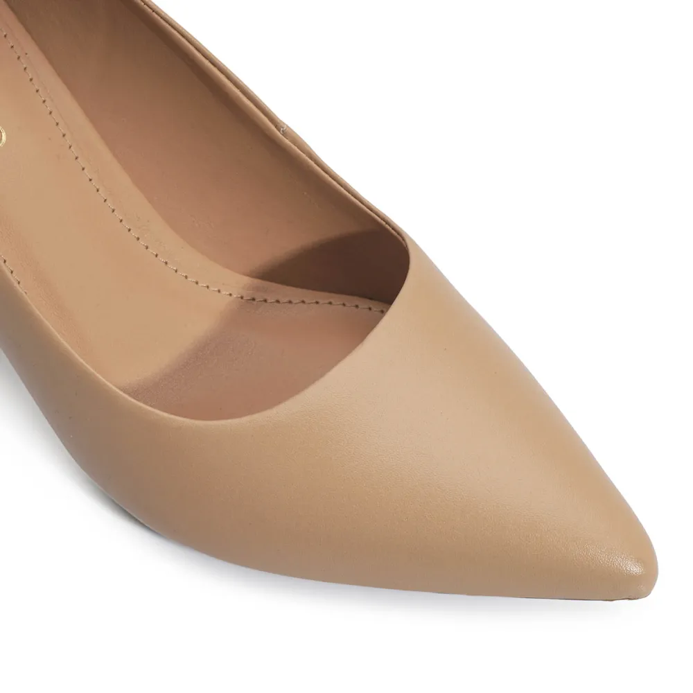 Scarpin Classic Couro Rosado - imagem 6