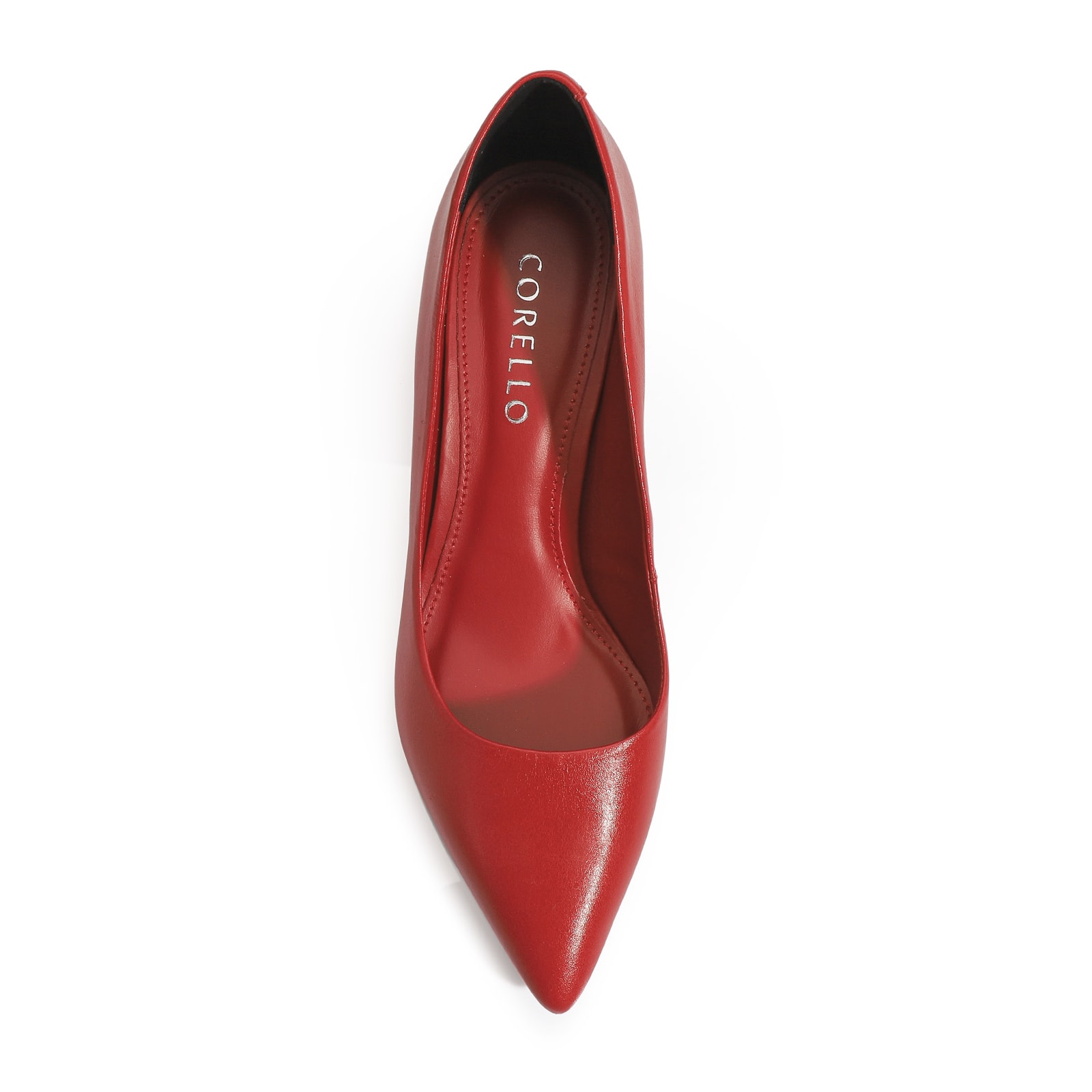 Scarpin Classic Couro Vermelha