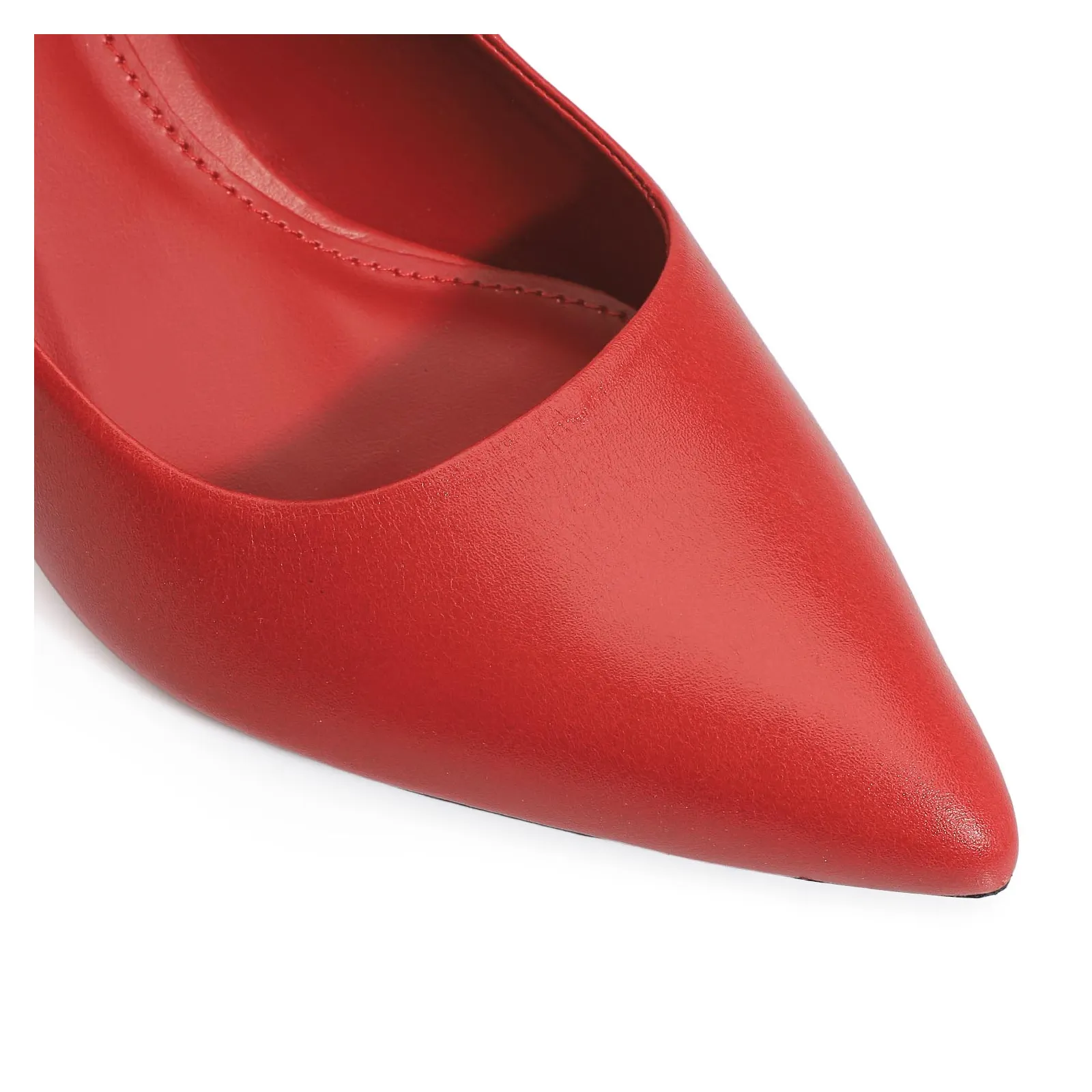 Scarpin Classic Couro Vermelha