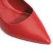 Scarpin Classic Couro Vermelha - imagem 7