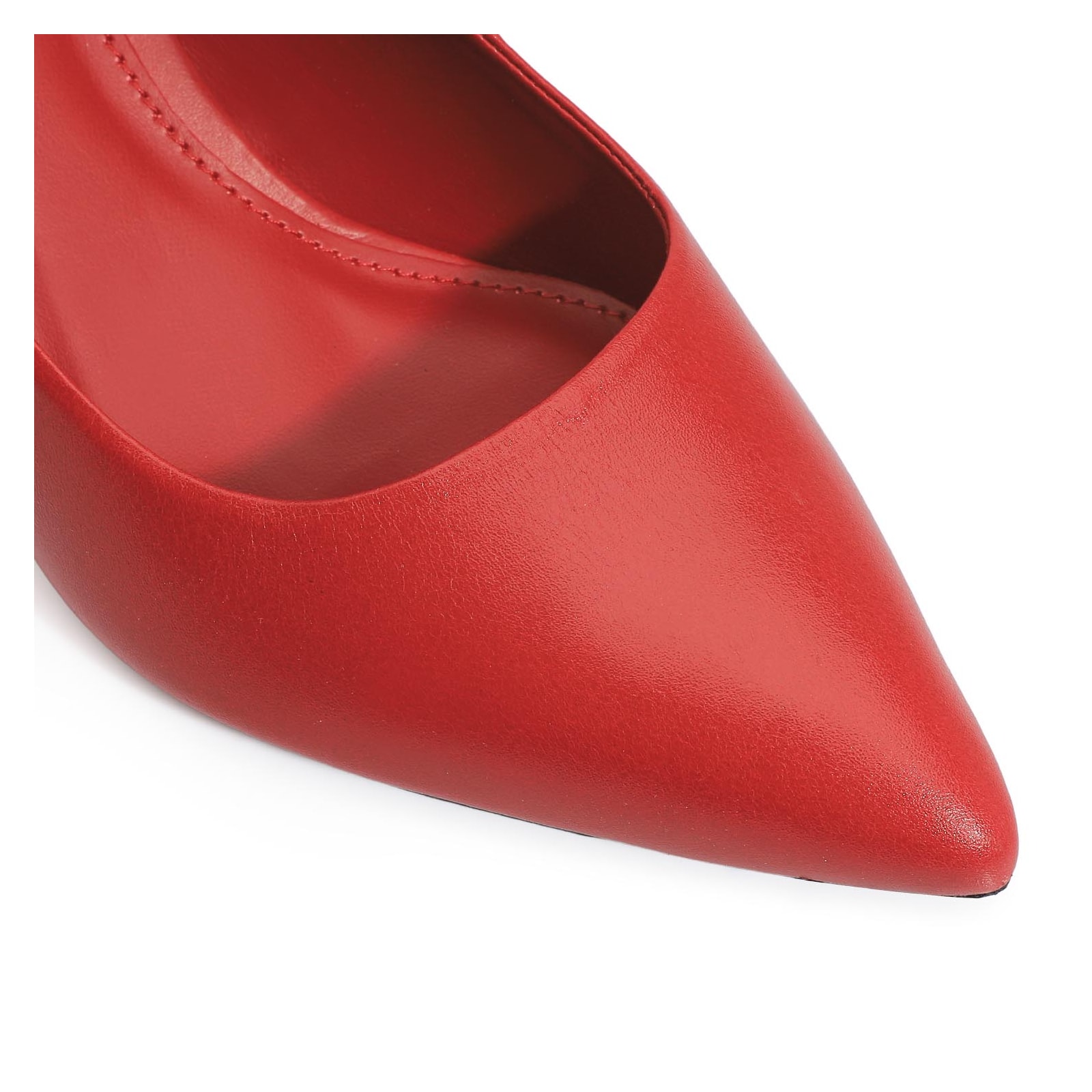 Scarpin Classic Couro Vermelha