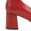 Scarpin Classic Couro Vermelha - imagem 8