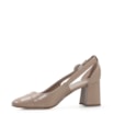 Scarpin Classic Couro/Verniz Bege - imagem 4
