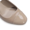 Scarpin Classic Couro/Verniz Bege - imagem 6