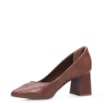 Scarpin Classic Croco Marrom - imagem 5