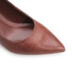 Scarpin Classic Croco Marrom - imagem 7