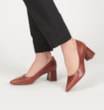 Scarpin Classic Croco Marrom - imagem 2