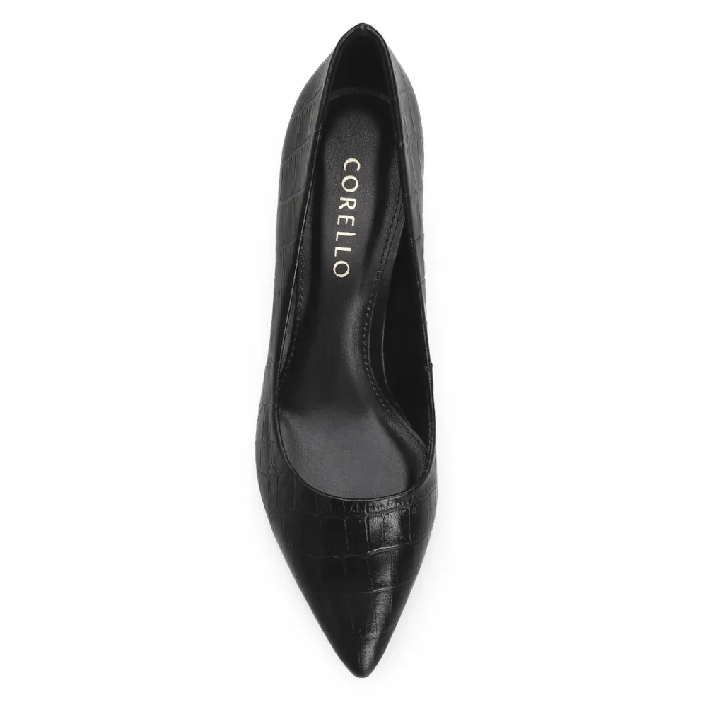 Scarpin Classic Croco Preto - imagem 6